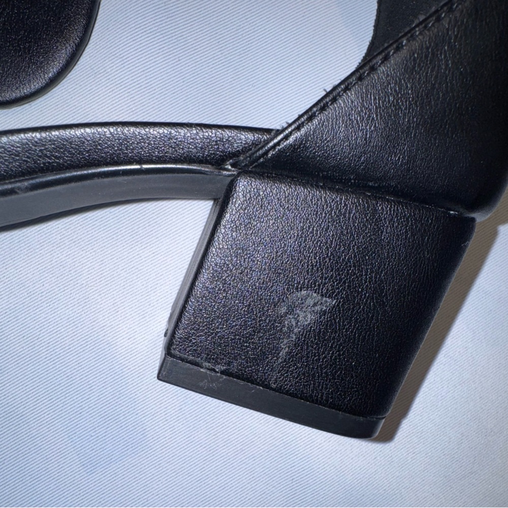 Amazon Essentials Black Strap Heels - image 12